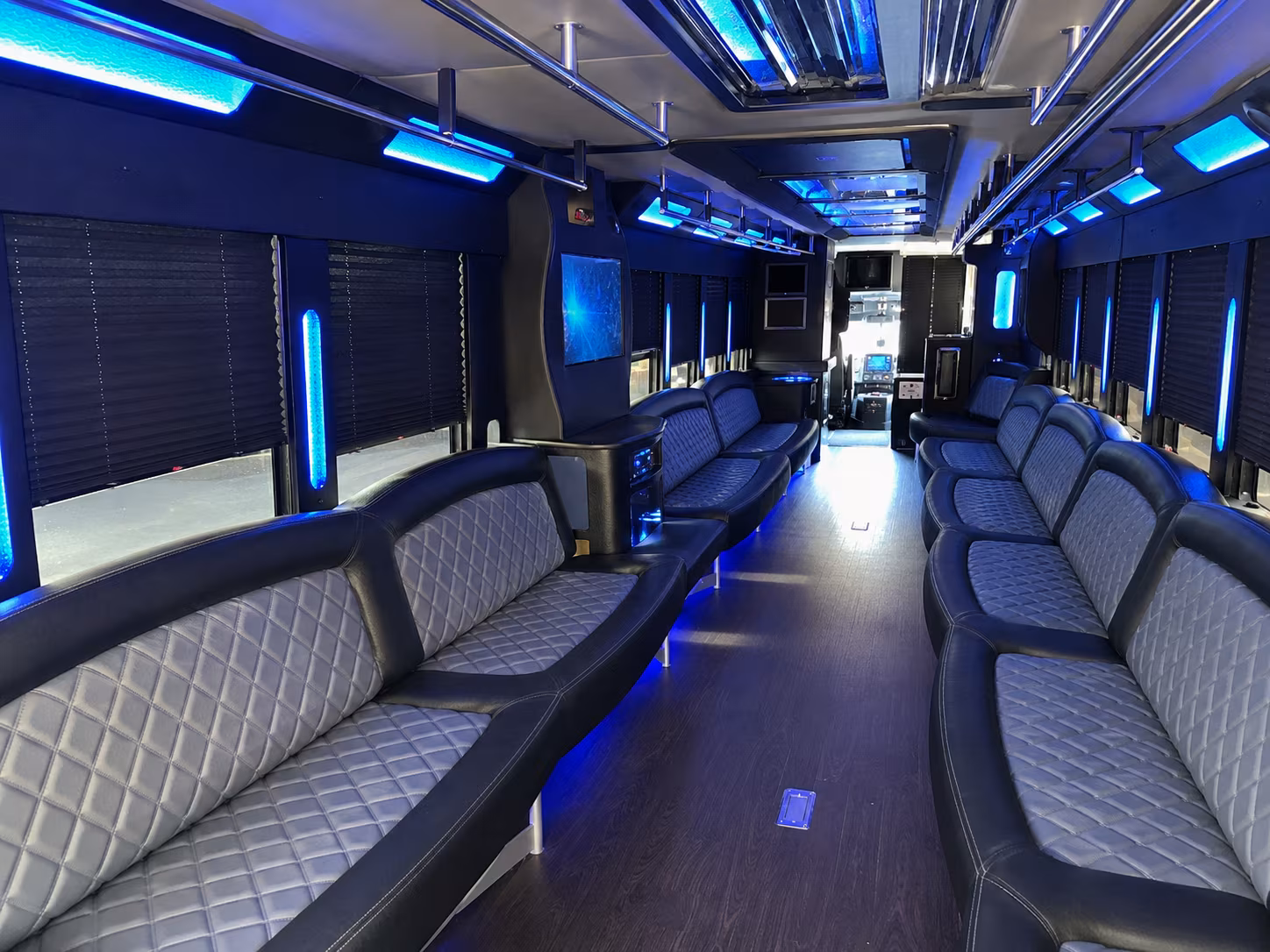 bachelor party bus rentals for a night out in cleveland s warehouse district