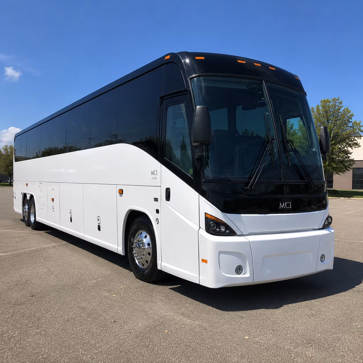 parma 45 passenger charter bus