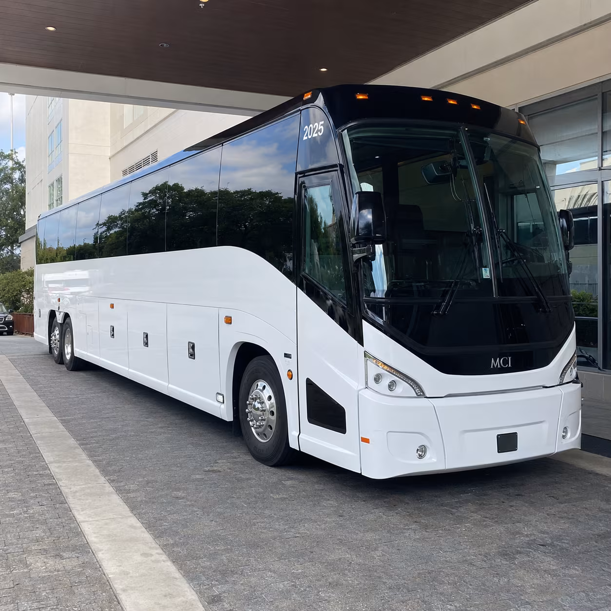 parma 54 passenger charter bus