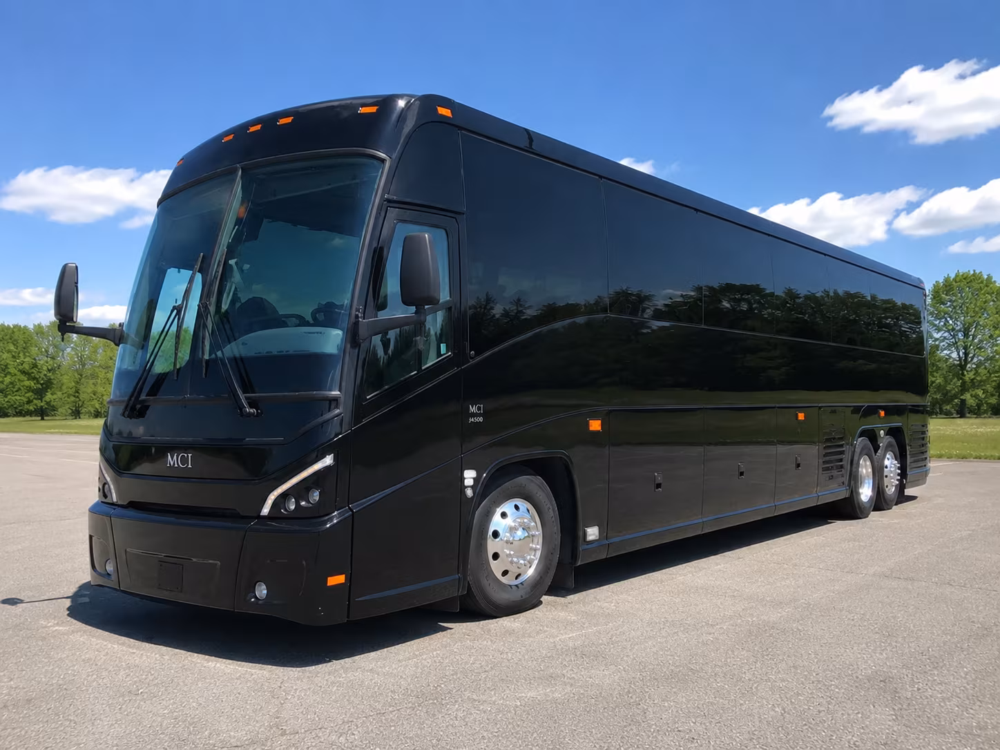 parma bus rental service area