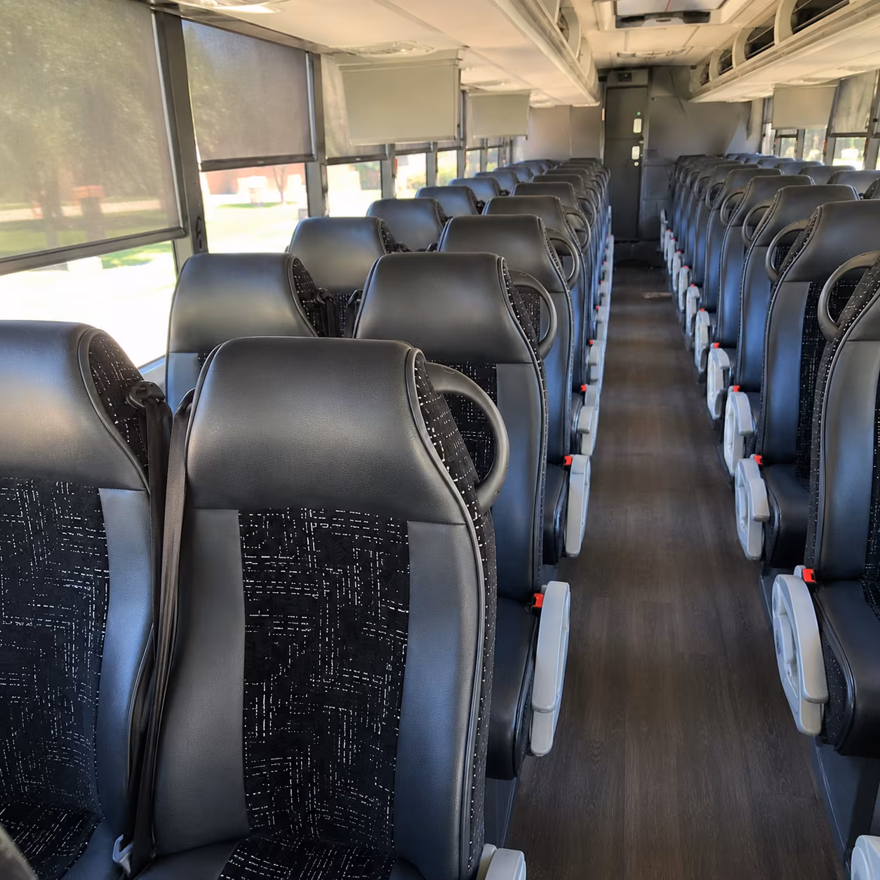 parma charter bus inside