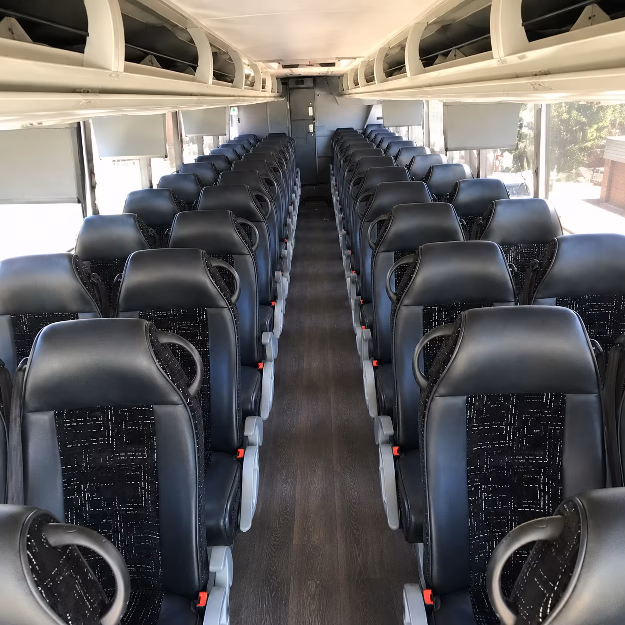 parma charter bus interior