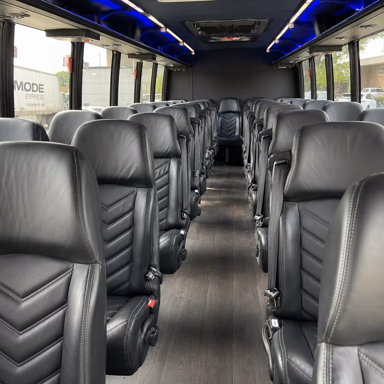 parma convention transportation onboard seating