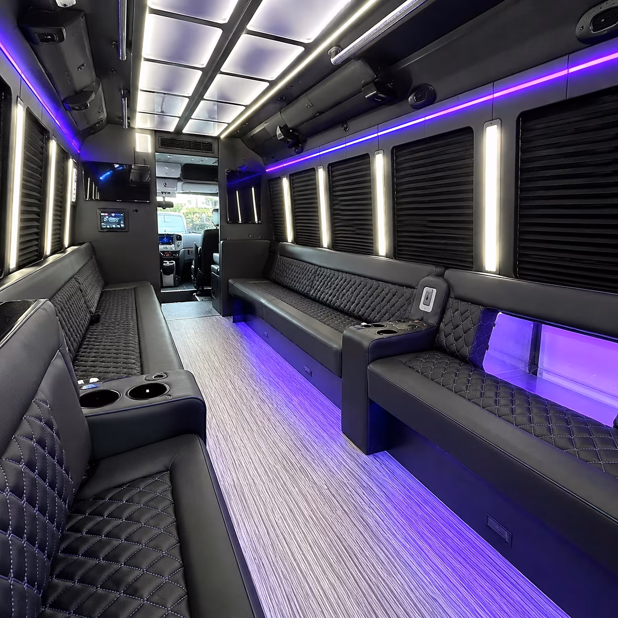 parma party bus interior