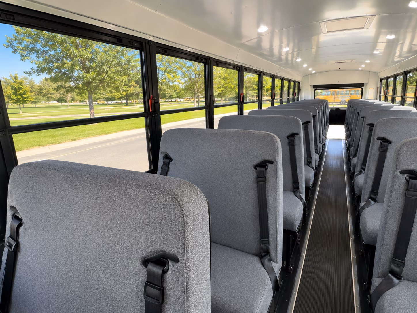 parma school bus inside