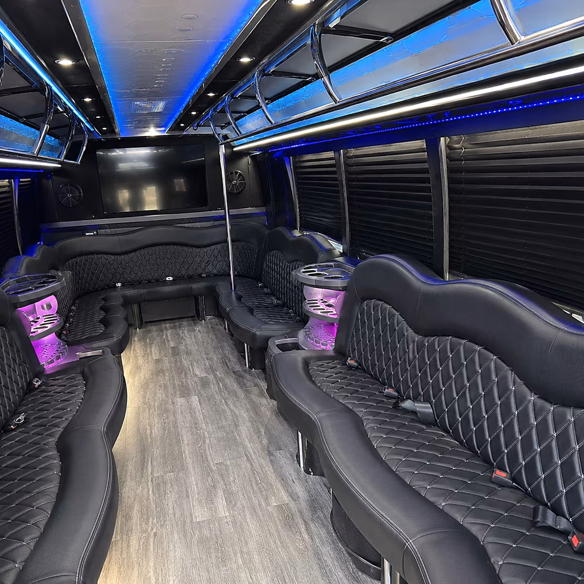 parma sporting event party bus rental