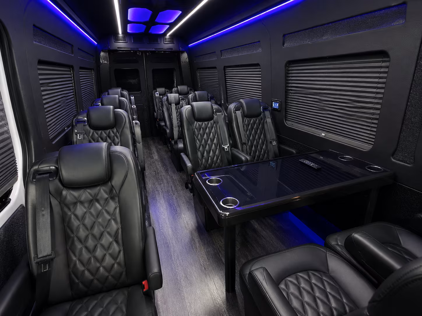 parma sprinter van with driver interior